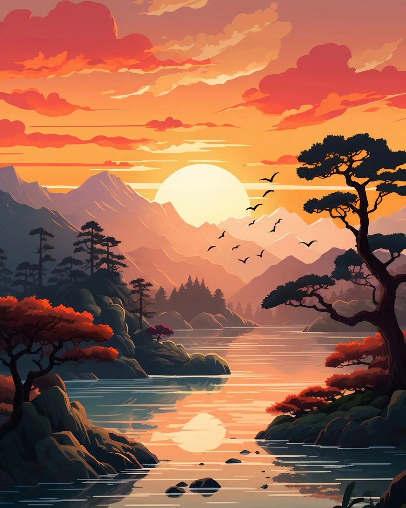 Poszter 40x50cm Arany Nyugat