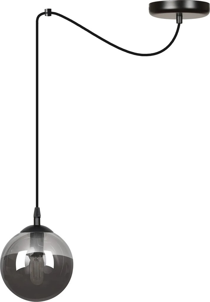 EMIBIG 937-1 GIGI Modern Függesztett Lámpa Fekete, Grafit E14/T26 IP20