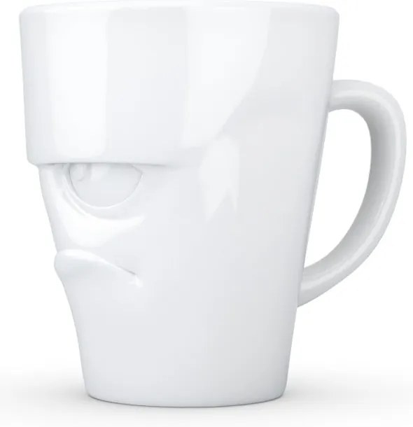 Fehér 'mérges' porcelánbögre - 58products