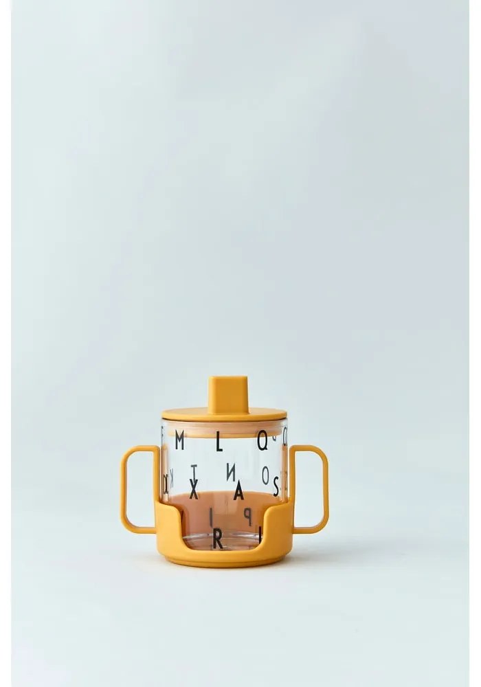 Mustársárga fogantyú gyerekbögréhez - Design Letters