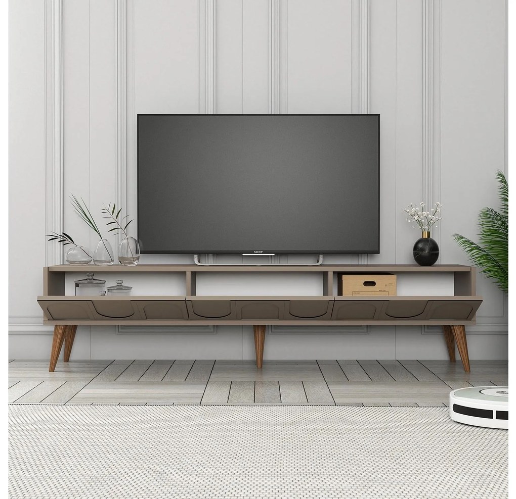 TV asztal/szekrény Bipemu 3 (dió + atlas) . 1095683