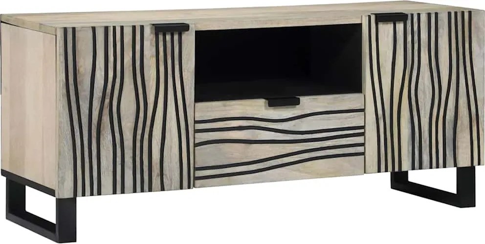 vidaXL TV egységek fiókkal Fehér 105 x 33 x 46 cm Faanyag