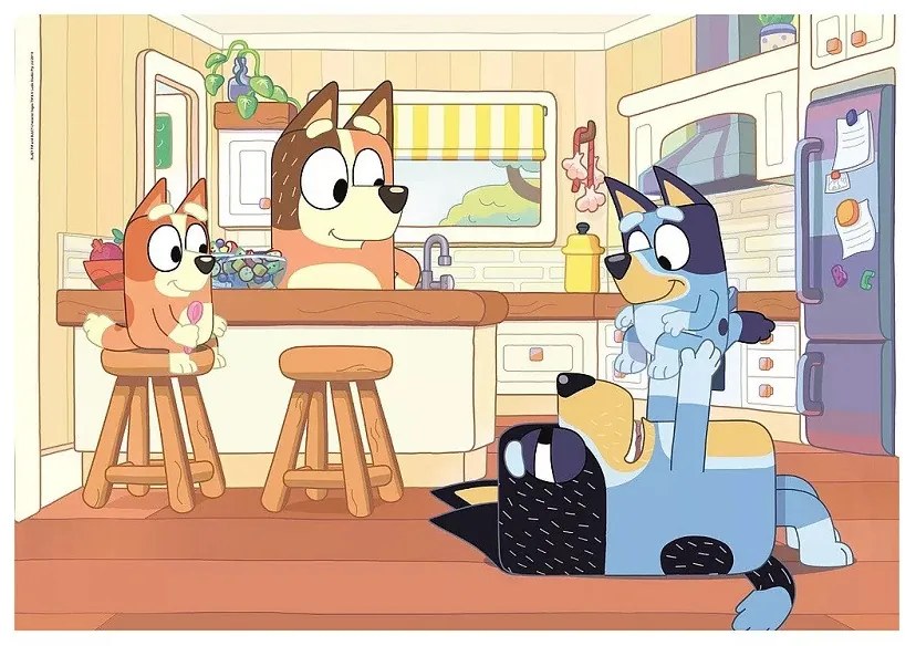 Bluey Kitchen 104 db-os puzzle Clementoni