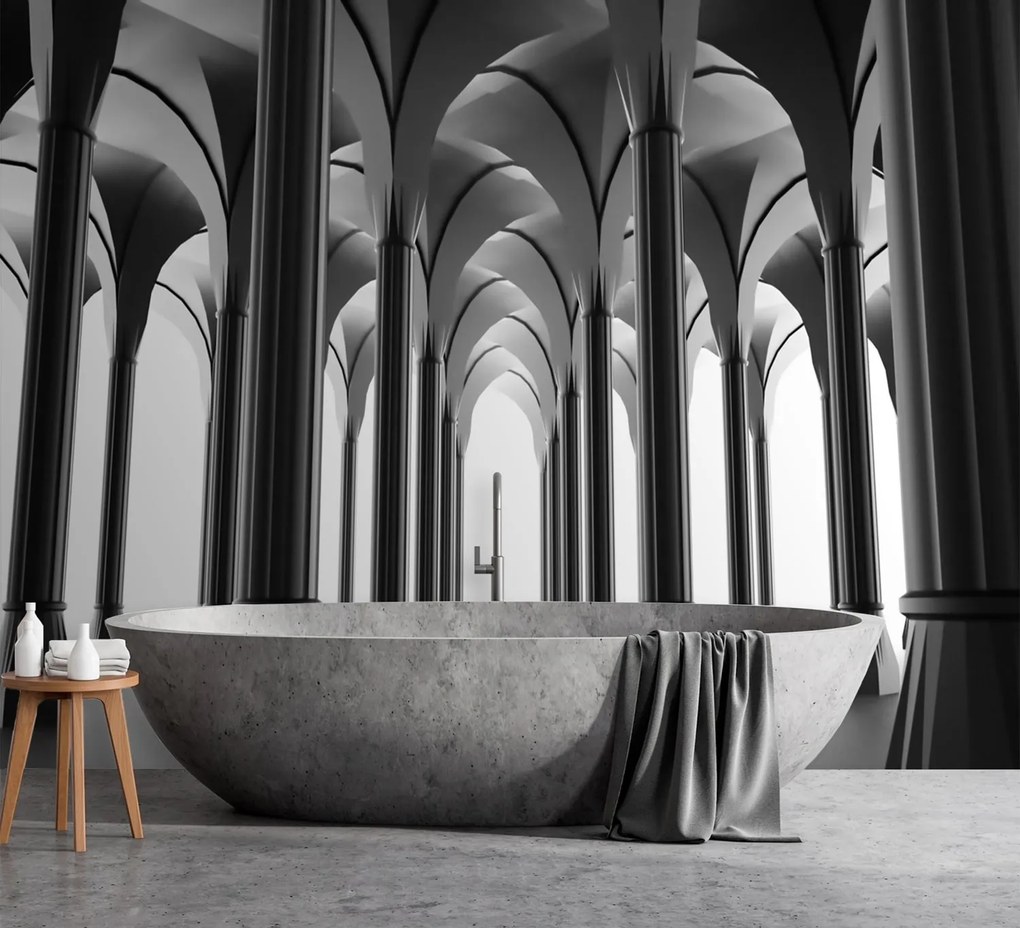 Gario Fotótapéta Majestic oszlopok Anyag: Vlies, Méret: 150 x 105 cm