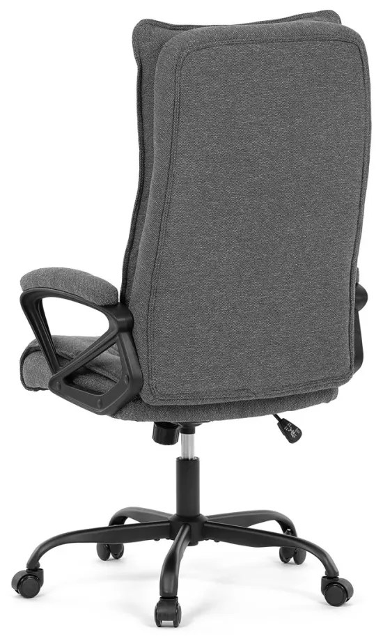 Scaun pivotant de birou confortabil, din țesătură, de culoare gri. KA-Y348