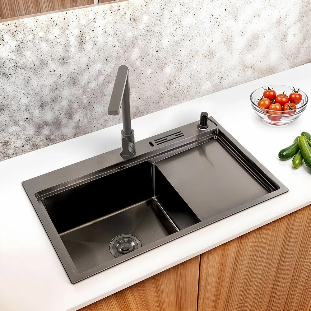 Dahlia IV rozsdamentes mosogató