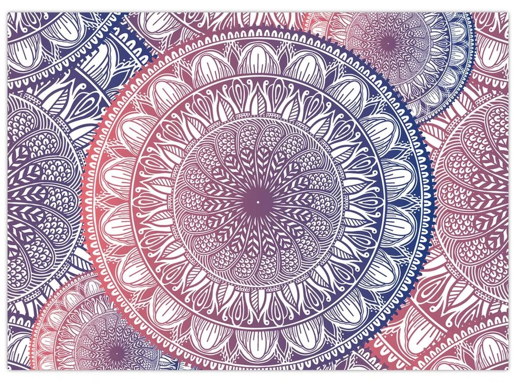 Mandala kép (70x50 cm)