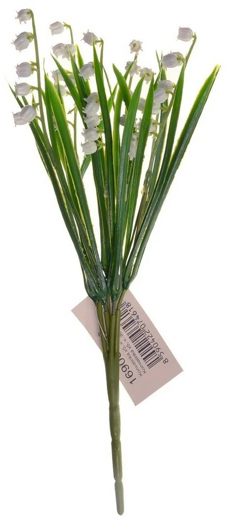 Gyöngyvirág műcsoko, magasság 35 cm, 5 db-os kötegben