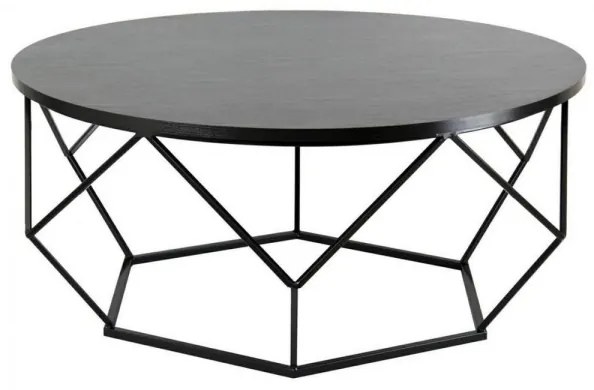 Kávésasztal DIAMOND 41,5x90 cm fekete