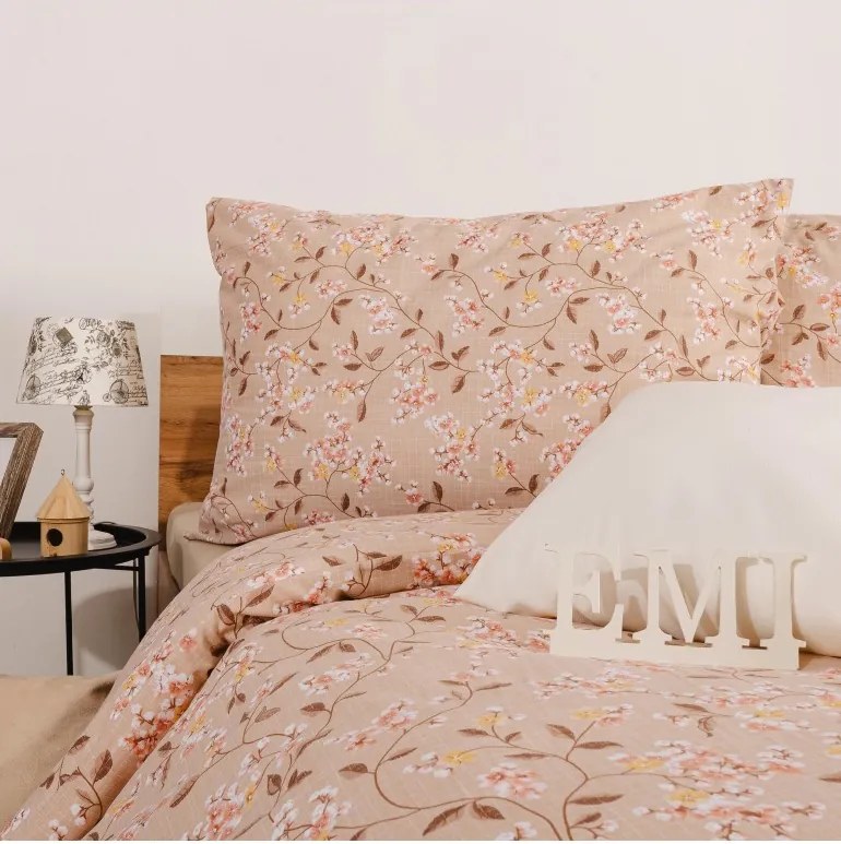 EMI Felicis pamut ágyneműhuzat, A kibővített egyszemélyes ágy szett tartalma: 1x 140x220 + 1x 70x90