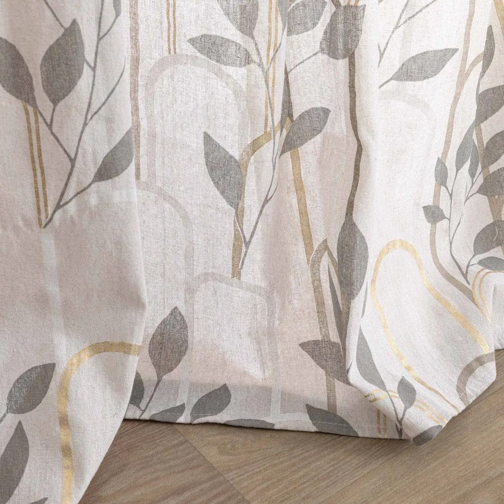 Szürke függöny 140x240 cm Roseris – douceur d'intérieur