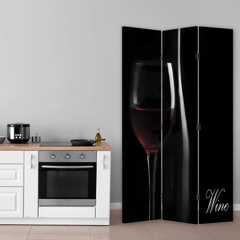 Gario Paraván Mély borízzel Méret: 145 x 170 cm, Kivitelezés: Klasszikus paraván