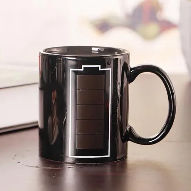 Hőre változó bögre az ital alapján - elem - 330 ml