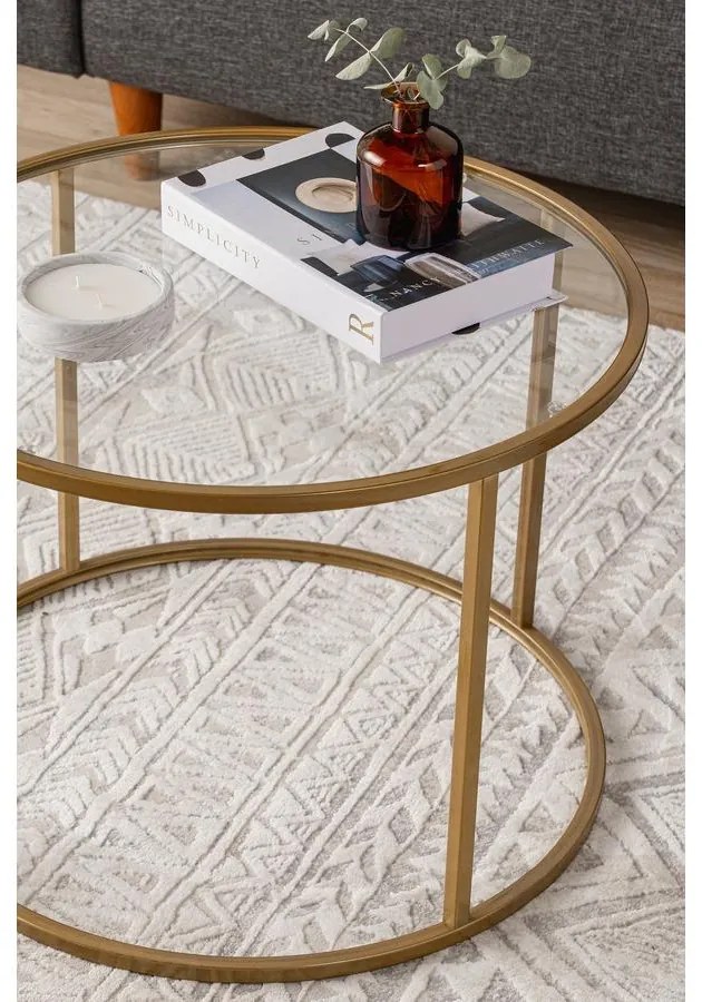 Dohányzóasztal Berlin - Gold 60