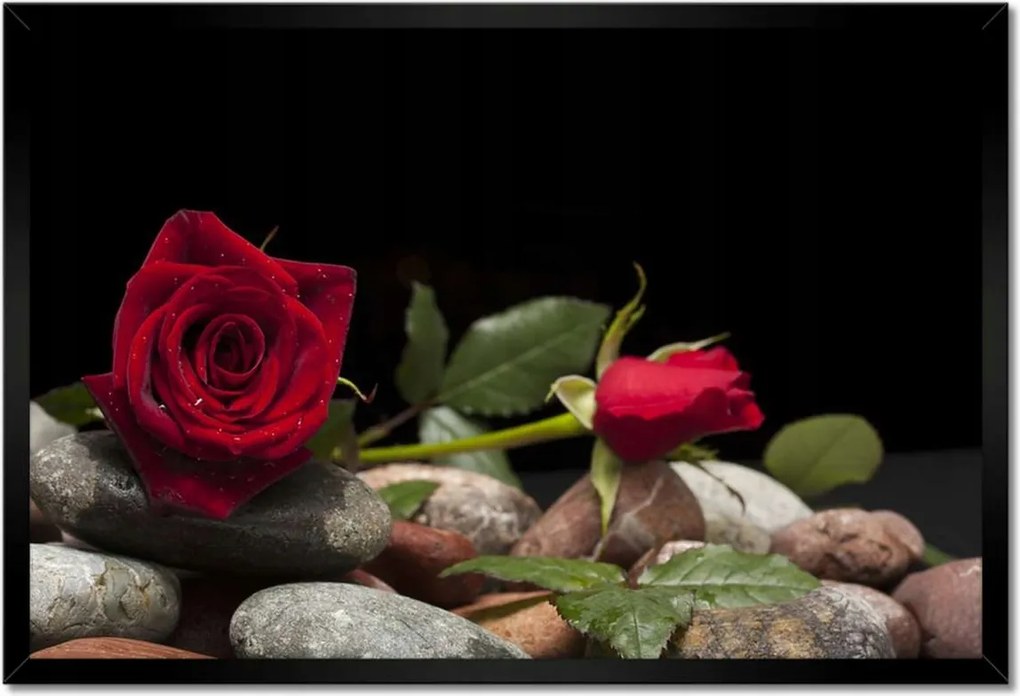 Poszter keretben 60x40 Spa Wellness Relaxáció Víz