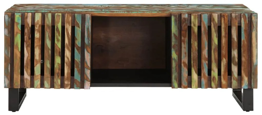 Tömör akácfa dohányzóasztal 100 x 55 x 40 cm