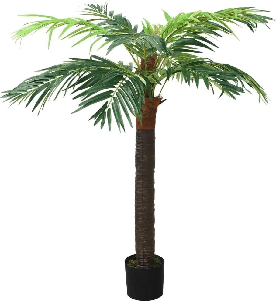 vidaXL zöld cserepes műdatolyapálma 190 cm