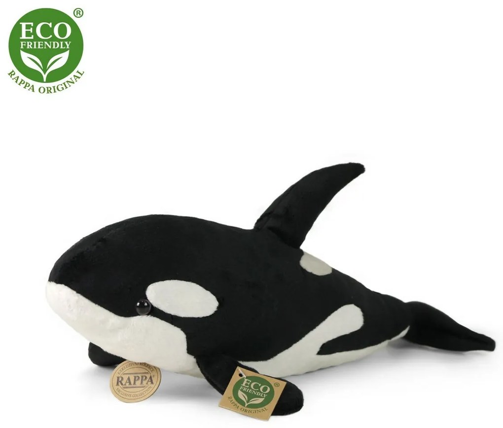 Rappa Plüss gyilkos bálna, 38 cm ECO-FRIENDLY