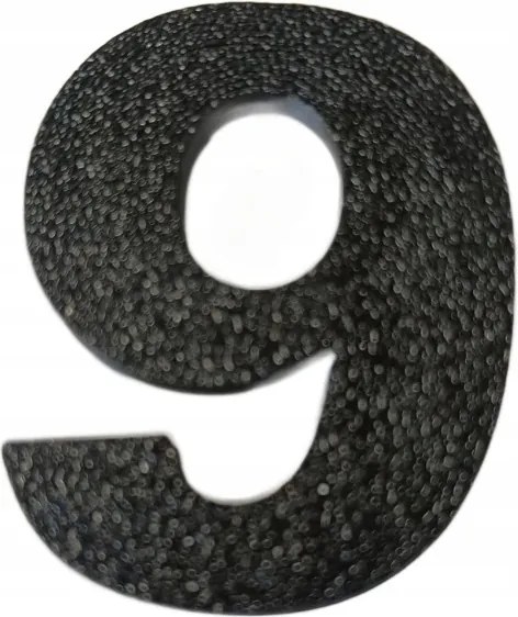 Számjegy 9 3D házhoz 15 cm épületszám házszám épületszám