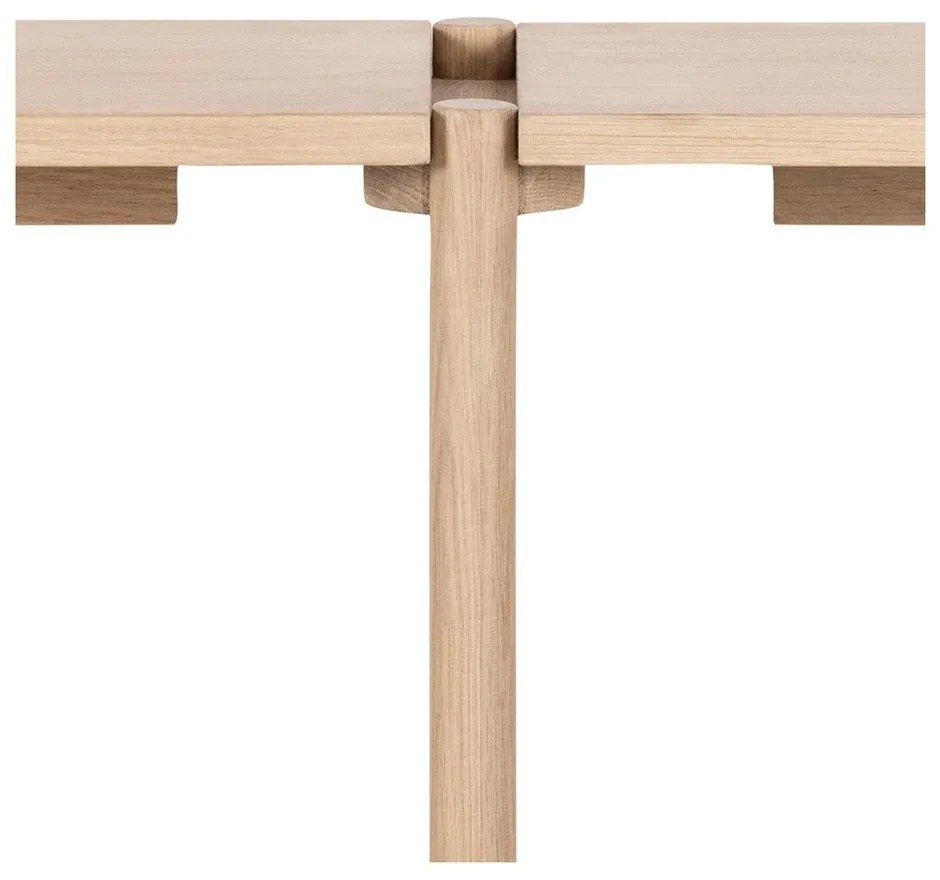 Natúr színű könyvespolc tölgyfa dekorral 169x88x30 cm Braidwood – Actona