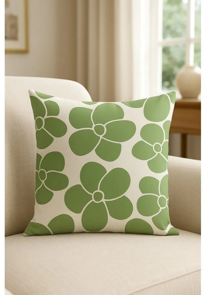 Párnahuzat 43x43 cm Green Meadow – Mila Home