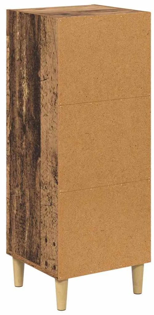 Széf Régi fa 32.5 x 34.5 x 90 cm Faanyag