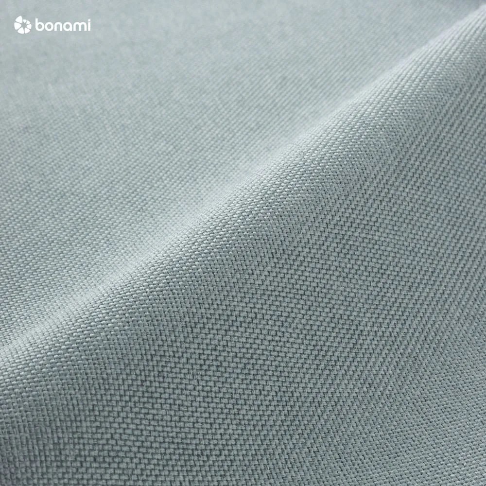 Kék-szürke kárpitozott egyszemélyes ágy ágyrács nélkül 120x200 cm Malin – Meise Möbel