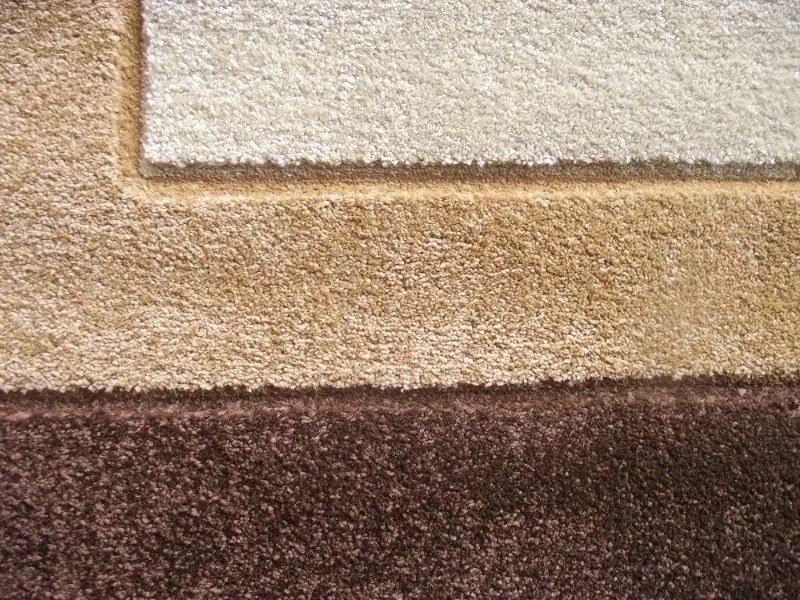 London modern nyírt szőnyeg 200 x 300 cm Barna Bézs