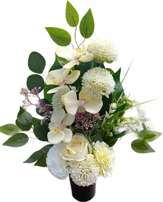 Csokor Betét Váza Művirág Sír Temető