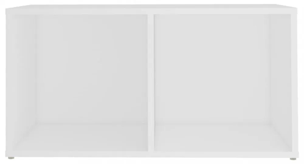 4 db fehér szerelt fa TV-szekrény 72 x 35 x 36,5 cm