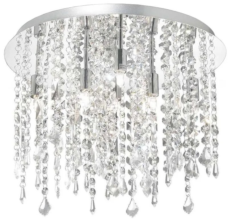 Ideal Lux - LED Kristály mennyezeti lámpa ROYAL 8xG9/3W/230V átm. 40 cm