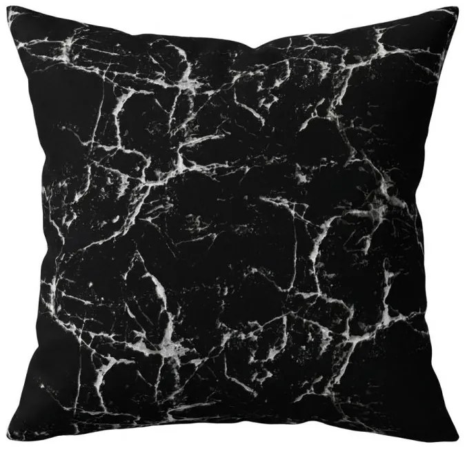 Szett 2 db díszpárnahuzat mikroszálas TEMPESTA 45x45 cm, fekete