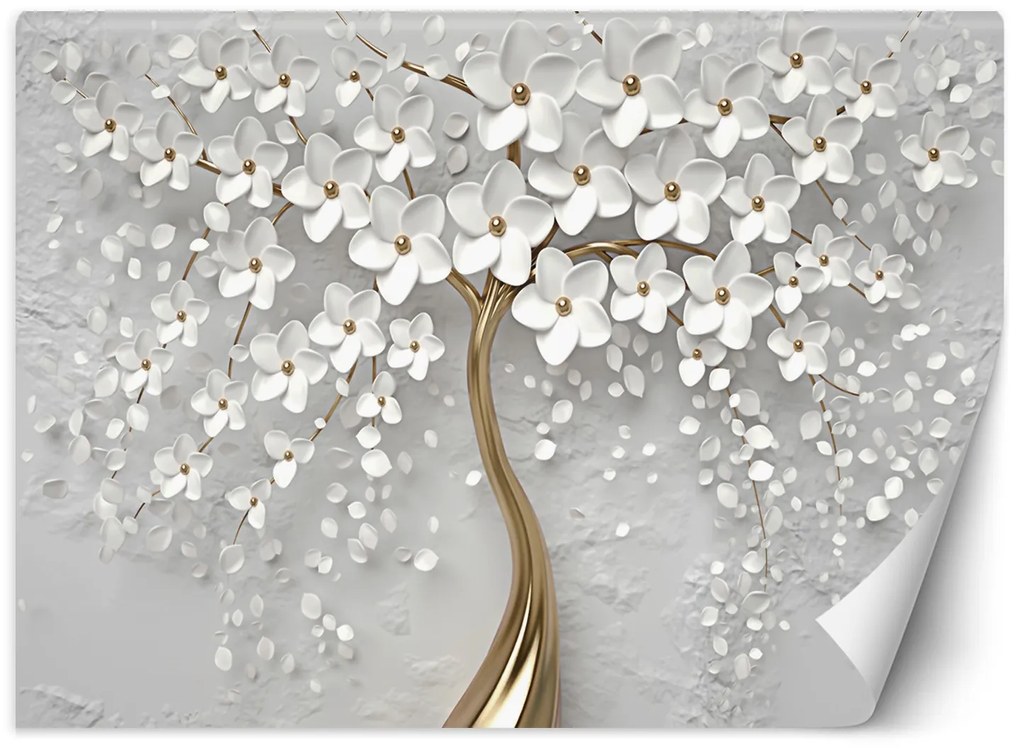 Gario Fotótapéta Absztrakt virágzó fa Anyag: Vlies, Méret: 150 x 105 cm