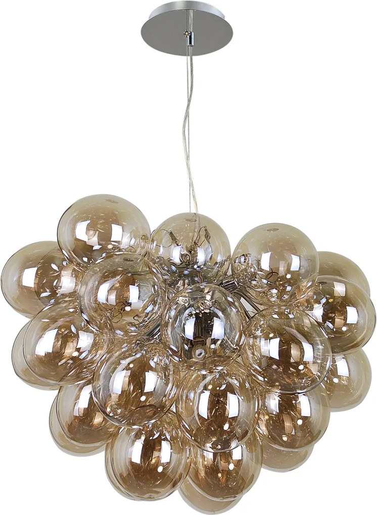 Italux glamour modern függeszték bento konyak arany itxpnd-7273-s-8-cgn