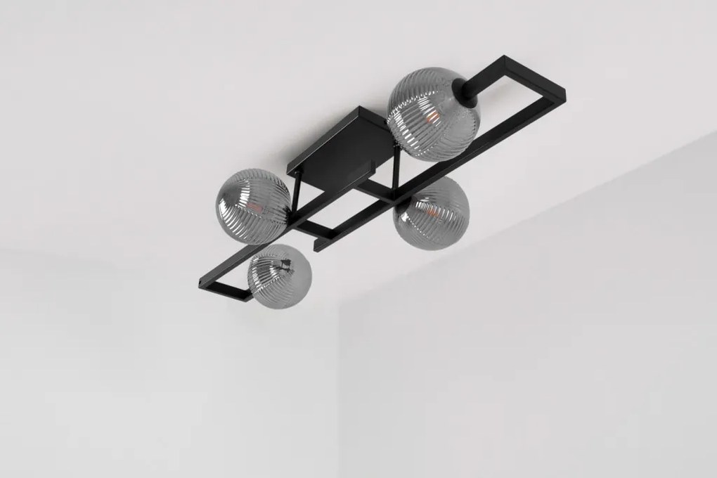 KAJA K-5771 TORES Loft Mennyezeti Lámpa Szürke G9 IP20