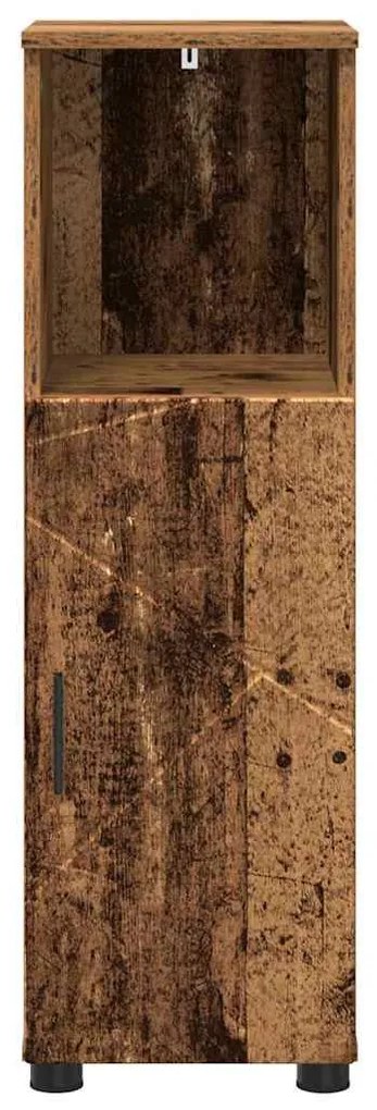 Fürdőszoba Székény polcokkal Régi fa 30 x 35 x 95 cm Faanyag