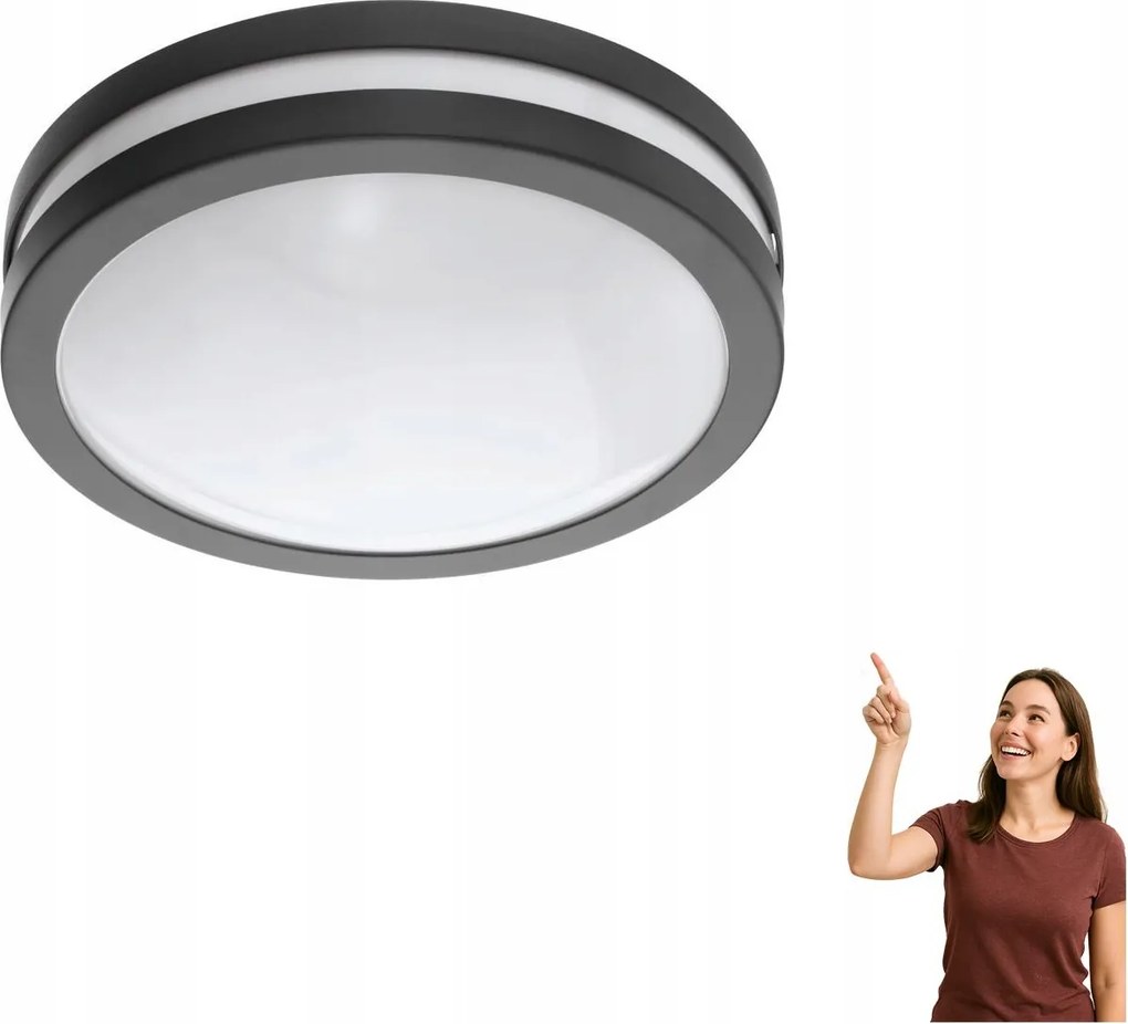 Kültéri mennyezeti-fali Led lámpa 14W Locana-c 97237 Eglo