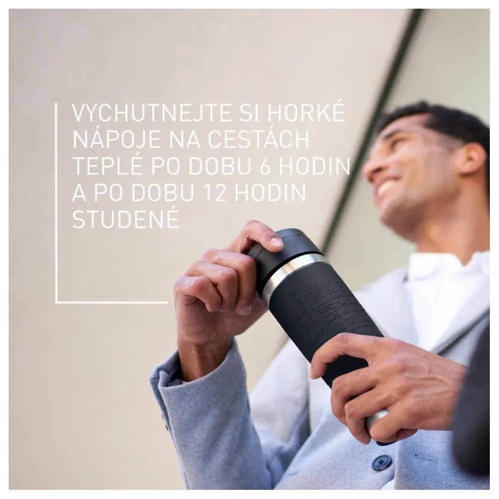 Fekete utazóbögre 360 ml – Tefal