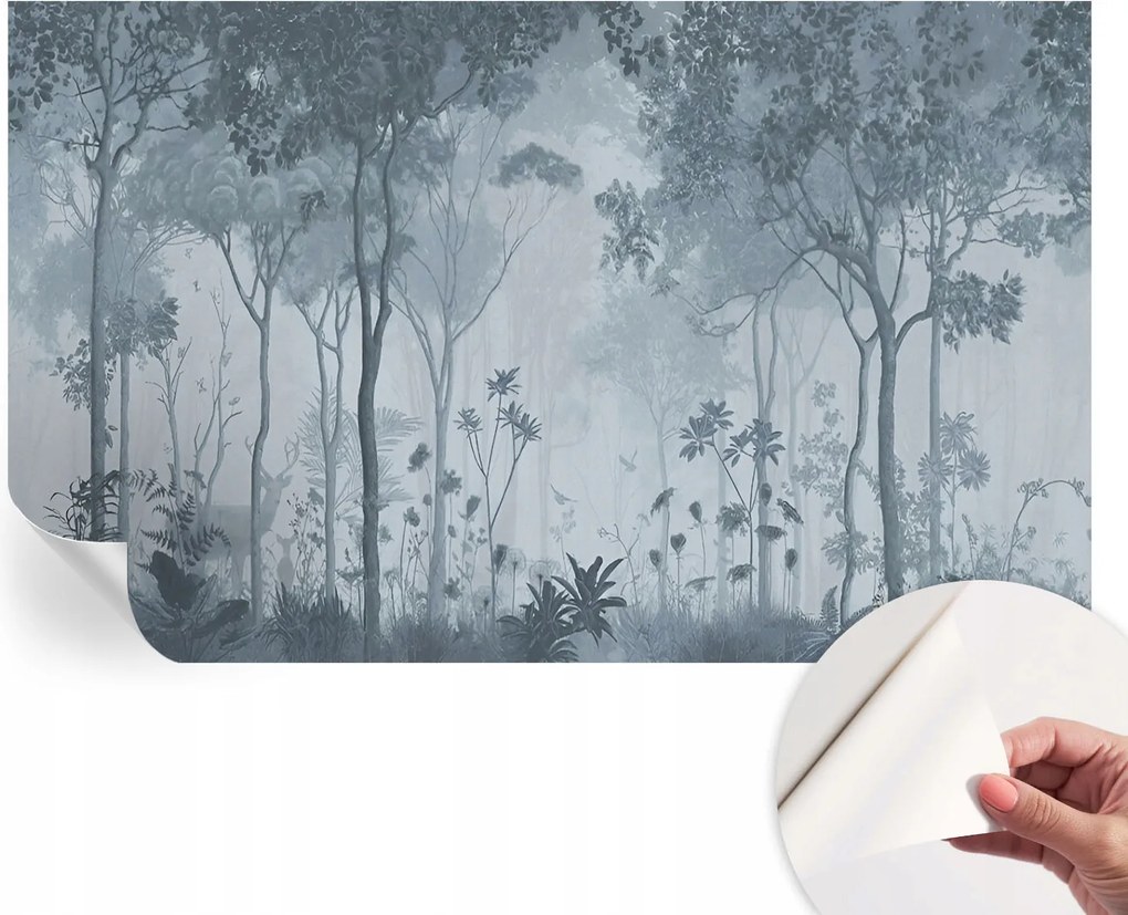 Öntapadós Dekoratív Fotótapéta Hálószobába Erdő misztikus 416x254 cm
