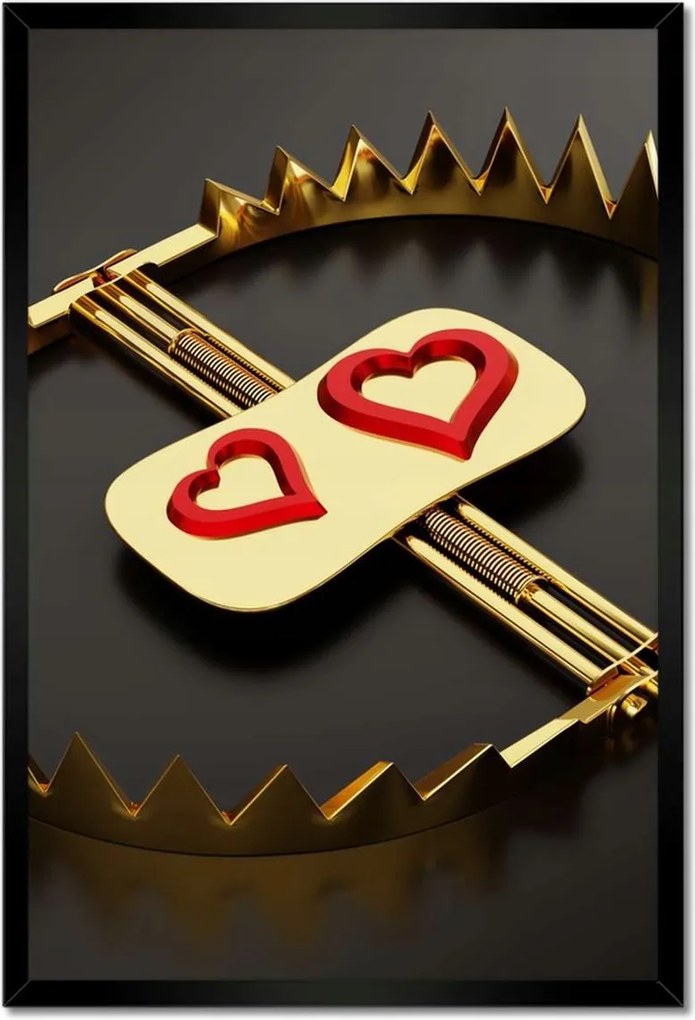 Poszterek keretben 40x60 A szerelem csapdájában