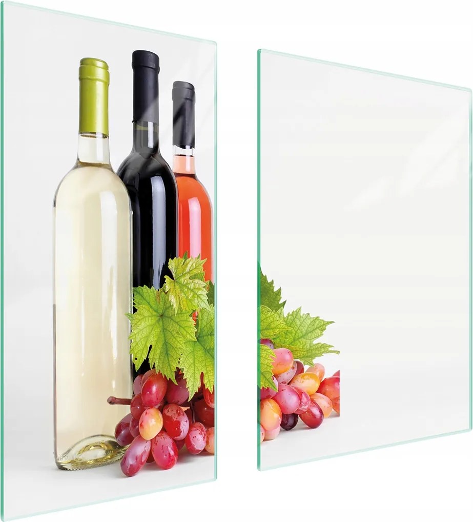 Üveg Védőlap Deszka 75x52 Bor Edzett Üveg