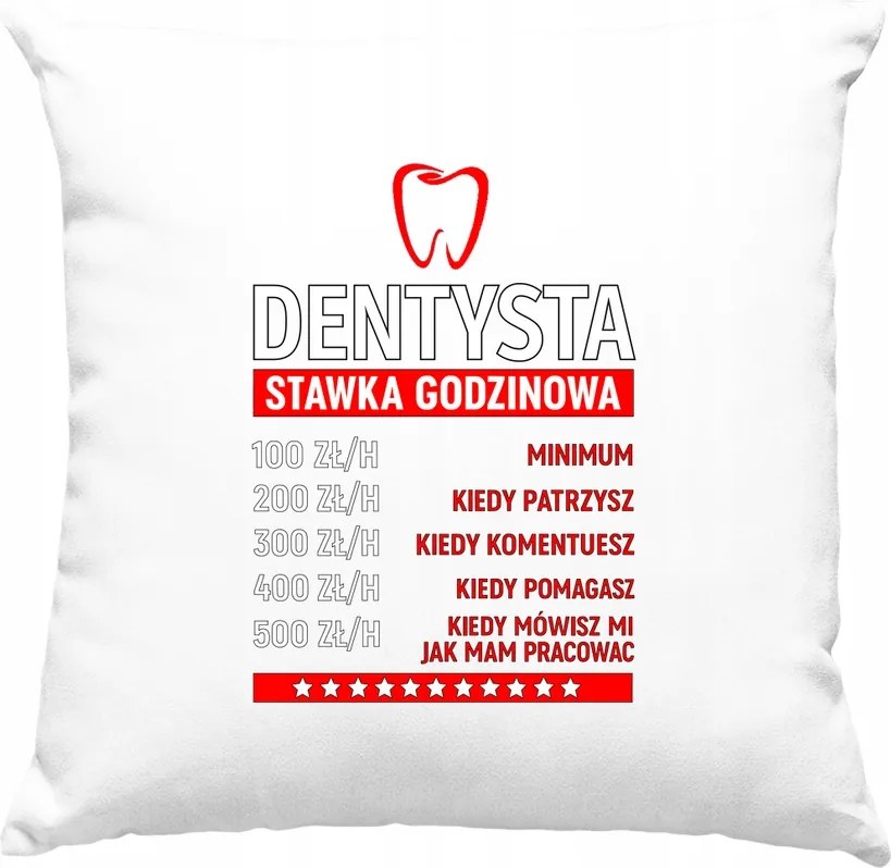 Fogorvosi párna humor fogorvos fehér