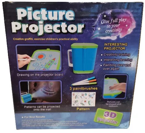Picture Projector – Hordozható rajz projektor és éjszakai fény