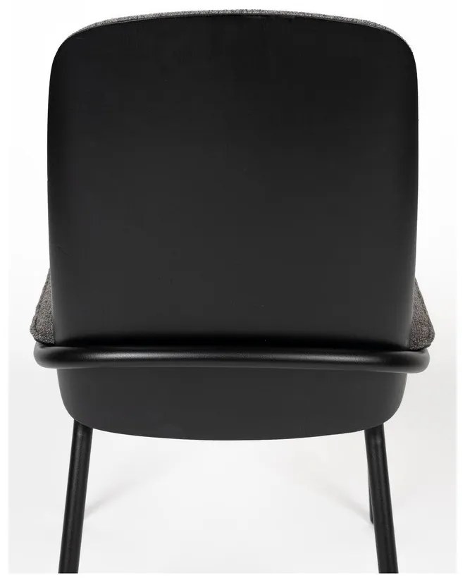 Sötétszürke étkezőszék szett 2 db-os Clip – Zuiver