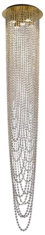 Searchlight 10883-5SB - Ráépített SWOOP csillár 5xGU10/50W/230V