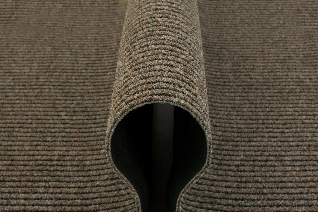 Lábtörlő Bemeneti 200 cm széles 2m Barna Gumírozott Sheffield Görgővel