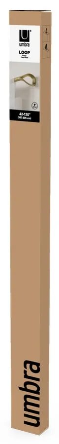 Acél bővíthető függönykarnis 107 - 305 cm Loop – Umbra