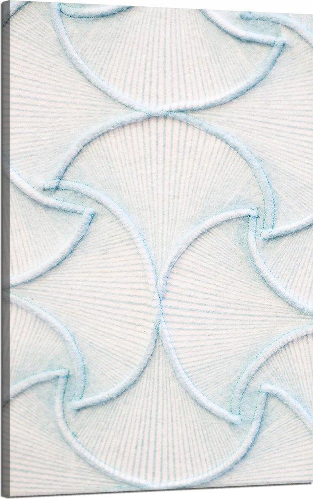 Vászonkép Absztrakt Hímzés Szerkezet 50x80