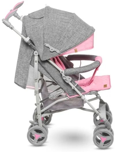 Lionelo - IRMA esernyős babakocsi, rózsaszín