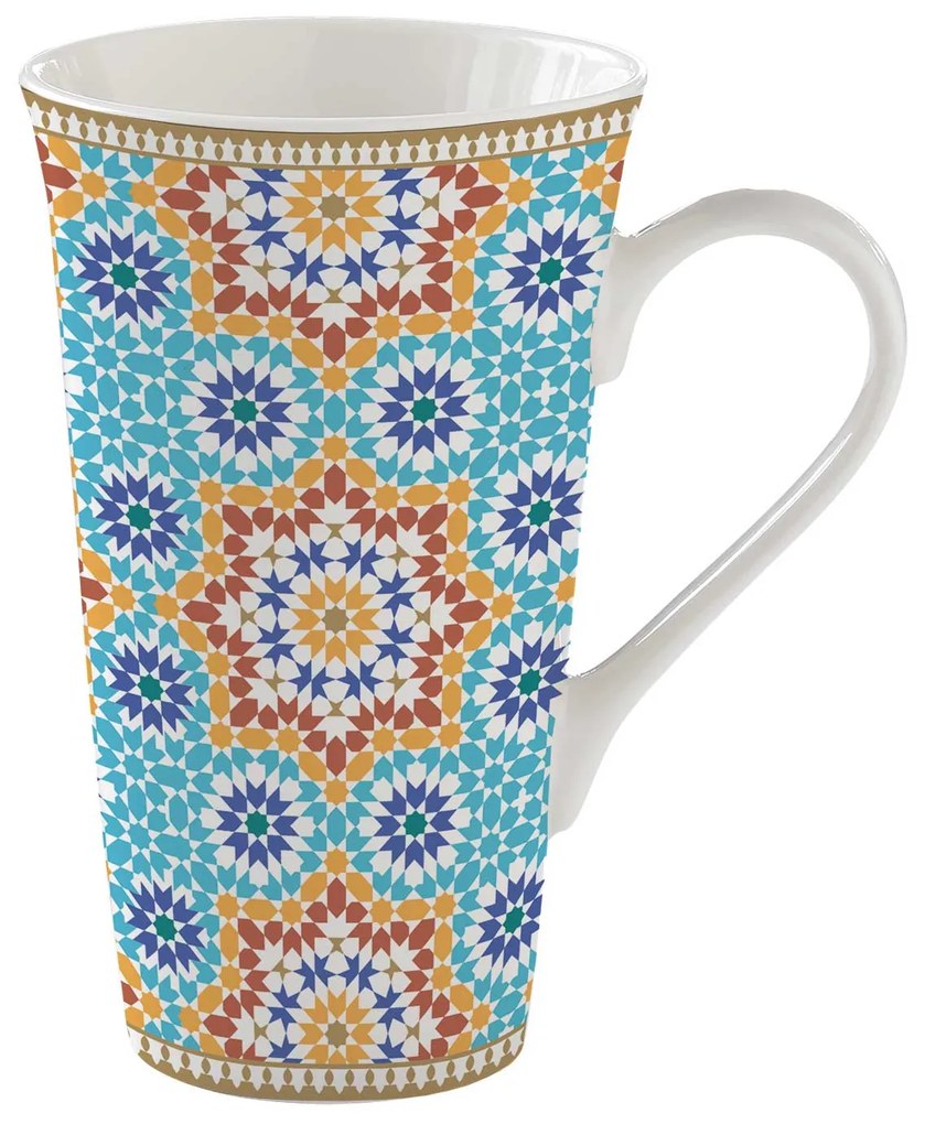 Porcelán nagyméretű bögre 600 ml Marrakech